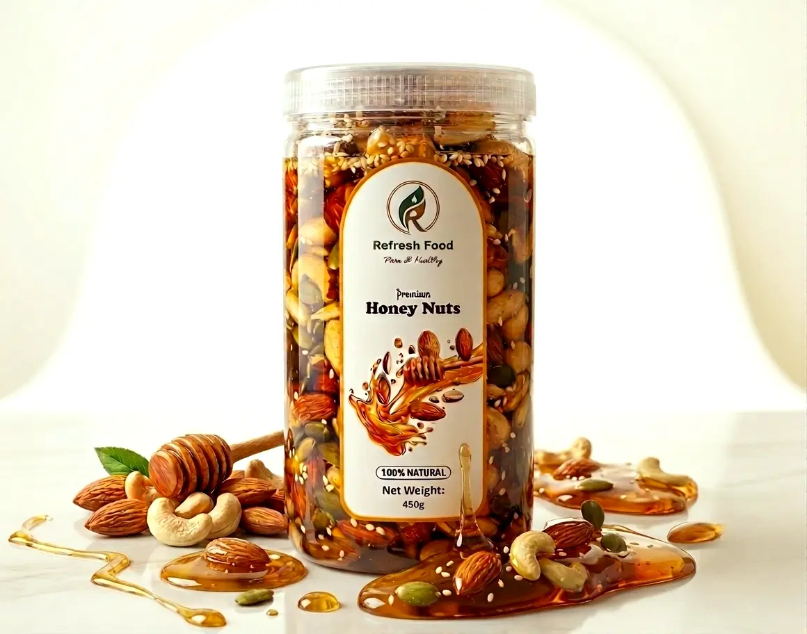 Honey Nuts | হানি নাটস - ৪৫০ গ্রাম